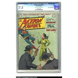 Action Comics #137 Mile High pedigree (DC, 1949) CGC VF- 7.5 Off-white to white pages