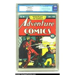 Adventure Comics #40 (DC, 1939) CGC VG/FN 5.0 Cream to off-white pages