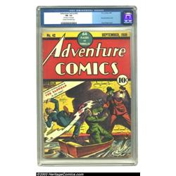 Adventure Comics #42 (DC, 1939) CGC FN- 5.5 Cream to off-white pages