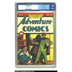 Adventure Comics #44 (DC, 1939) CGC FN/VF 7.0 Light tan to off-white pages