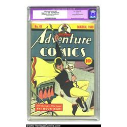 Adventure Comics #48 Larson pedigree (DC, 1940) CGC Apparent NM- 9