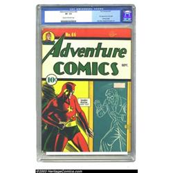 Adventure Comics #66 (DC, 1941) CGC VF- 7.5 Cream to off-white pages