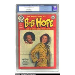 The Adventures of Bob Hope #2 (DC, 1950) CGC VF 8.0 Off-white to white pages
