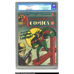 All-American Comics #16 (DC, 1940) CGC VG+ 4.5 Cream to off-white pages