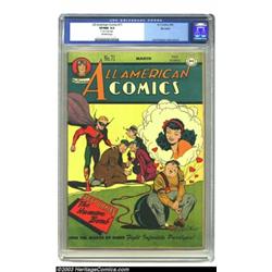All-American Comics #71 Big Apple pedigree (DC, 1946) CGC VF/NM 9.0 Off-white pages