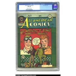All-American Comics #77 (DC, 1946) CGC VF+ 8.5 Off-white to white pages