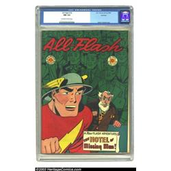 All-Flash #18 Hawkeye pedigree (DC, 1945) CGC NM 9.4 Off-white to white pages