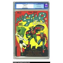 All Star Comics #2 (DC, 1940) CGC FN+ 6.5 Cream to off-white pages