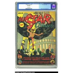 All Star Comics #10 (DC, 1942) CGC VF 8.0 Off-white pages. Everett E