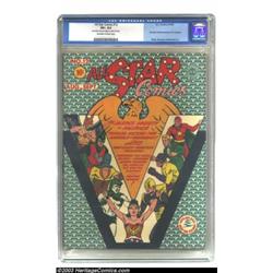 All Star Comics #12 (DC, 1942) CGC VF+ 8.5 Off-white to white pages