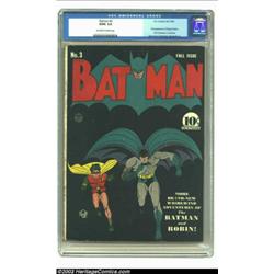 Batman #3 (DC, 1940) CGC GD/VG 3.0 Off-white to white pages