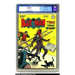 Batman #40 (DC, 1947) CGC VF/NM 9.0 Off-white to white pages