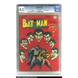 Batman #44 (DC, 1947) CGC VF+ 8.5 White pages