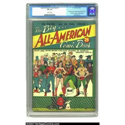 The Big All-American Comic Book #1 (DC, 1944) CGC VF+ 8.5 Off-white pages