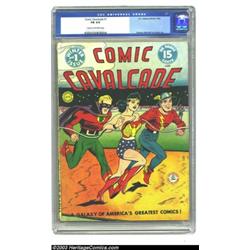 Comic Cavalcade #1 (DC, 1942) CGC FN 6.0 Cream to off-white pages