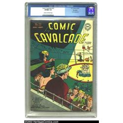 Comic Cavalcade #22 Big Apple pedigree (DC, 1947) CGC VF/NM 9.0 Cream to off-white pages