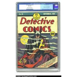 Detective Comics #31 (DC, 1939) CGC VG 4.0 Cream to off-white pages