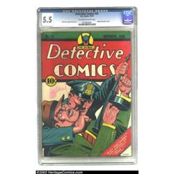 Detective Comics #32 (DC, 1939) FN- 5.5 Off-white to white pages