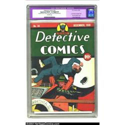 Detective Comics #34 (DC, 1939) Apparent FN/VF 7.0 Slight (P) Off-white pages