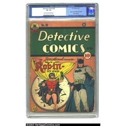 Detective Comics #38 (DC, 1940) CGC VG- 3.5 Light tan to off-white pages