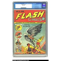 Flash Comics #2 (DC, 1940) CGC VF- 7.5