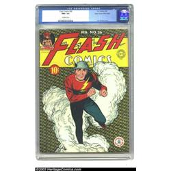Flash Comics #26 Mile High pedigree (DC, 1942) CGC NM+ 9.6 Off-white pages