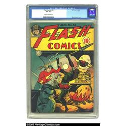 Flash Comics #56 (DC, 1944) CGC VF+ 8.5 Cream to off-white pages