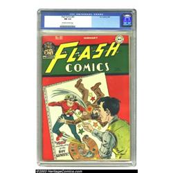 Flash Comics #80 (DC, 1947) CGC NM 9.4 Off-white to white pages