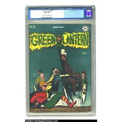 Green Lantern #25 (DC, 1947) CGC VF+ 8.5 Light tan to off-white pages. The tables have turned..