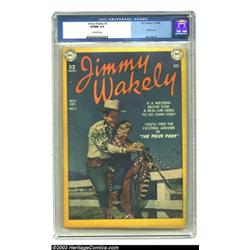 Jimmy Wakely #2 (DC, 1949) CGC VF/NM 9.0 Off-white pages