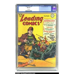 Leading Comics #10 (DC, 1944) CGC NM 9.4 White pages