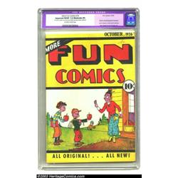 More Fun Comics #14 (DC, 1936) CGC Apparent FN/VF 7.0 Moderate (P) Off-white to white pages
