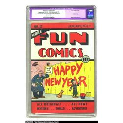 More Fun Comics #17 (DC, 1937) Apparent FN/VF 7.0 Moderate (P) Off-white pages