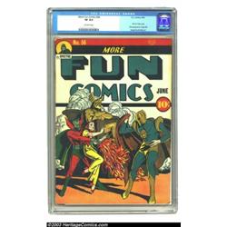 More Fun Comics #56 (DC, 1940) CGC VF 8.0 Off-white pages