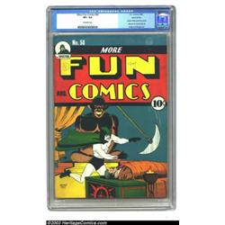 More Fun Comics #58 Nova Scotia pedigree (DC, 1940) CGC VF+ 8.5 Off-white pages