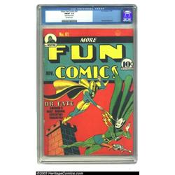 More Fun Comics #61 (DC, 1940) CGC FN/VF 7.0 Off-white pages