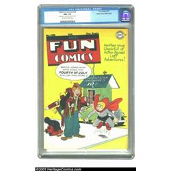 More Fun Comics #120 Mile High pedigree Double cover (DC, 1947) CGC NM+ 9