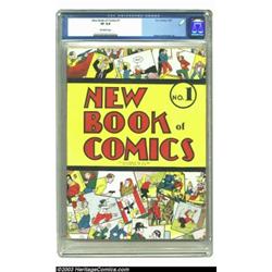 New Book of Comics #1 (DC, 1937) CGC VF 8.0 Off-white pages