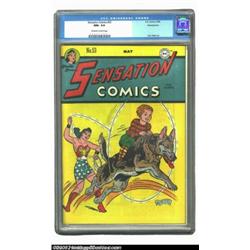 Sensation Comics #53 Pennsylvania pedigree (DC, 1946) CGC NM+ 9.6 Off-white to white pages