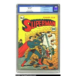 Superman #5 (DC, 1940) CGC VF- 7.5 Off-white to white pages