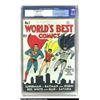 Image 1 : World's Best Comics #1 (DC, 1941) CGC FN/VF 7.0 Off-white to white pages