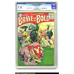 The Brave and the Bold #1 (DC, 1955) CGC FN/VF 7.0 Off-white pages