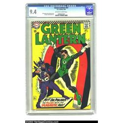 Green Lantern #47 (DC, 1966) CGC NM 9.4 Off-white to white pages
