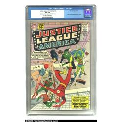 Justice League of America #5 (DC, 1961) CGC VF 8.0 Off-white to white pages