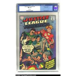 Justice League of America #44 Pacific Coast pedigree (DC, 1966) CGC NM+ 9.6 White pages