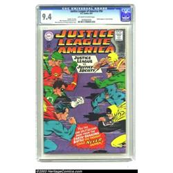 Justice League of America #56 (DC, 1967) CGC NM 9.4 Off-white to white pages