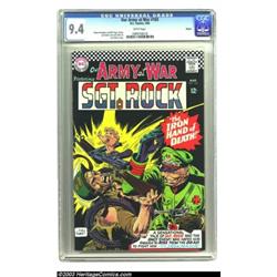 Our Army At War #165 Boston pedigree (DC, 1966) CGC NM 9.4 White pages. Sgt