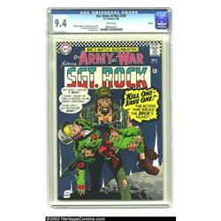 Our Army At War #167 Boston pedigree (DC, 1966) CGC NM 9.4 White pages. Sgt