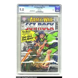 Our Army At War #174 Boston pedigree (DC, 1966) CGC NM/MT 9.8 White pages. "Sgt