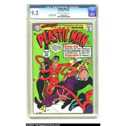 Plastic Man #1 (DC, 1966) CGC NM- 9.2 Off-white to white pages